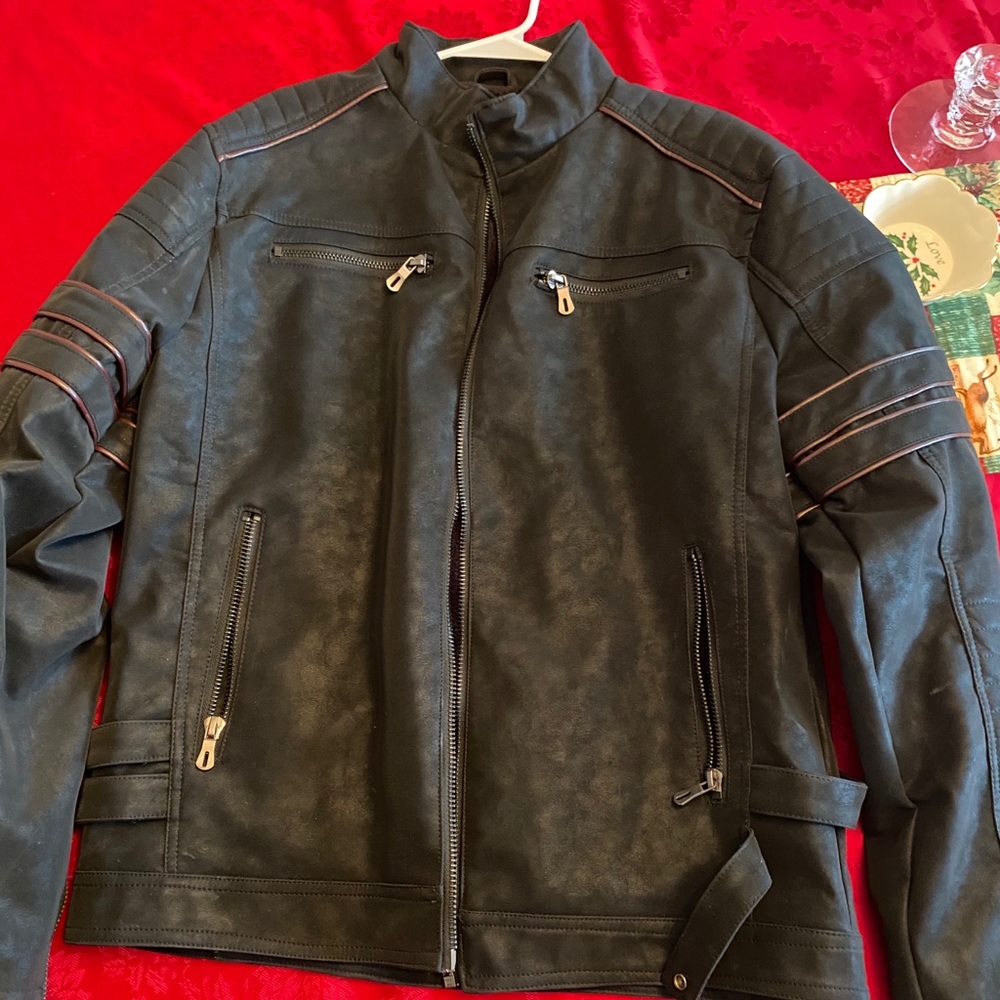 Heavy Pleather jacket